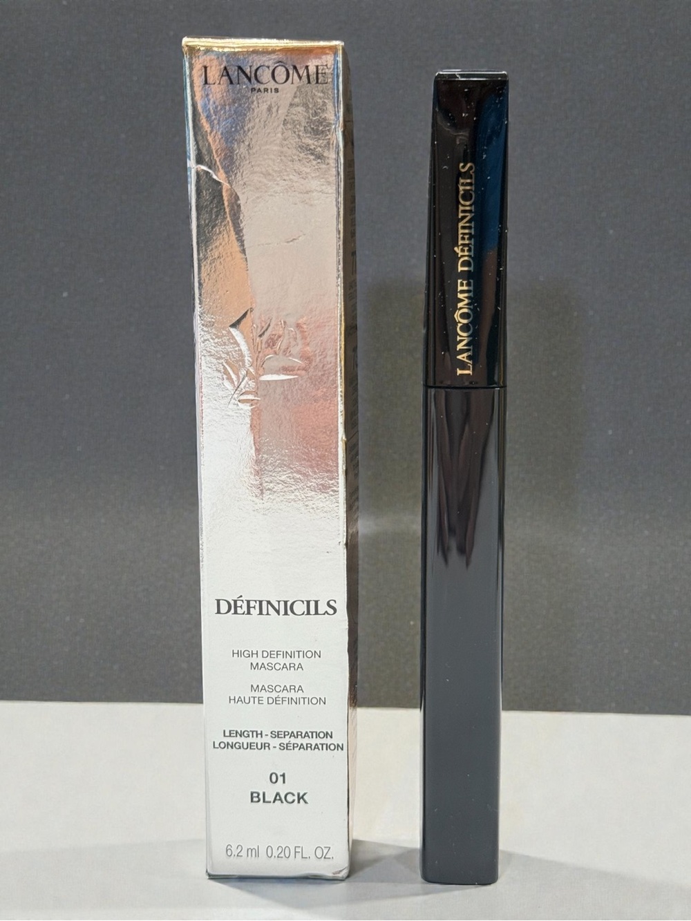 Lancôme Définicils High Definition Mascara 01 Black Full Size 6.2ml NIB